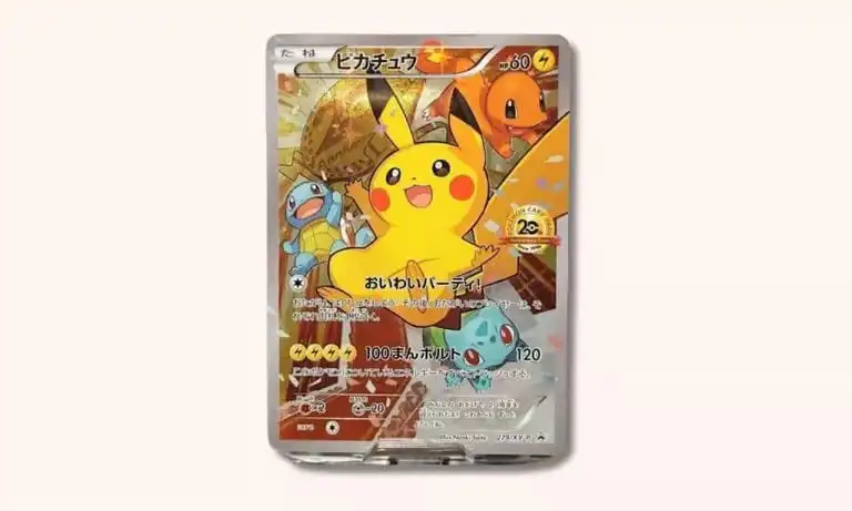 بطاقة جائزة المشاركة في مهرجان فيكا بيكاتشو (279 / XY-P) 20th Anniversary Festa Pikachu Participation Prize (279/XY-P)