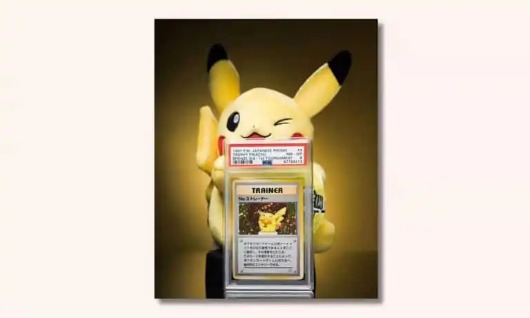 بطاقة رقم بيكاتشو 3 بطاقة الكأس البرونزية للمدرب Pikachu No. 3 Trainer Bronze Trophy Card