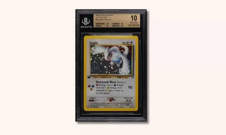 بطاقة لوجيا هولو (09/111) (الطبعة الأولى) Lugia Holo (09/111)