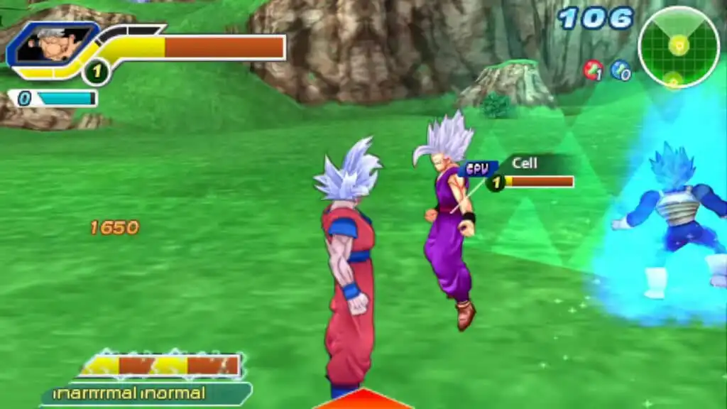 تحميل لعبة Dragon Ball Z Tenkaichi Tag Team ppsspp للاندرويد والكمبيوتر
