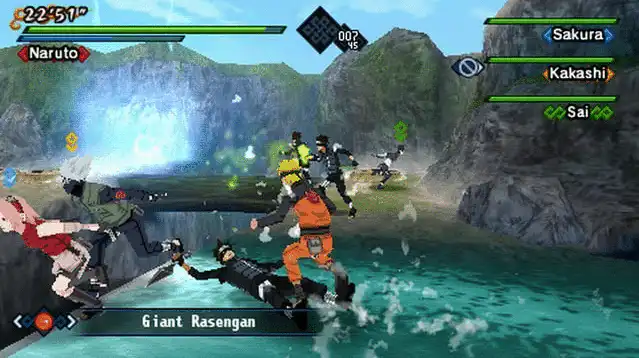 تحميل لعبة Naruto Shippuden Kizuna Drive لـ PPSSPP
