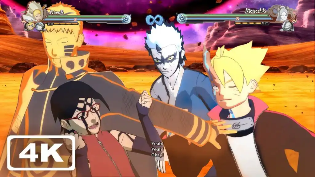 تحميل لعبة ناروتو ستورم Naruto Ultimate Ninja Storm 4 ppsspp