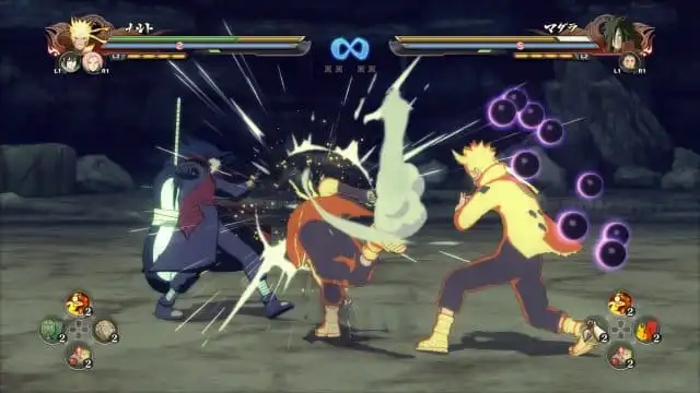 تحميل لعبة ناروتو ستورم Naruto Ultimate Ninja Storm 4 ppsspp