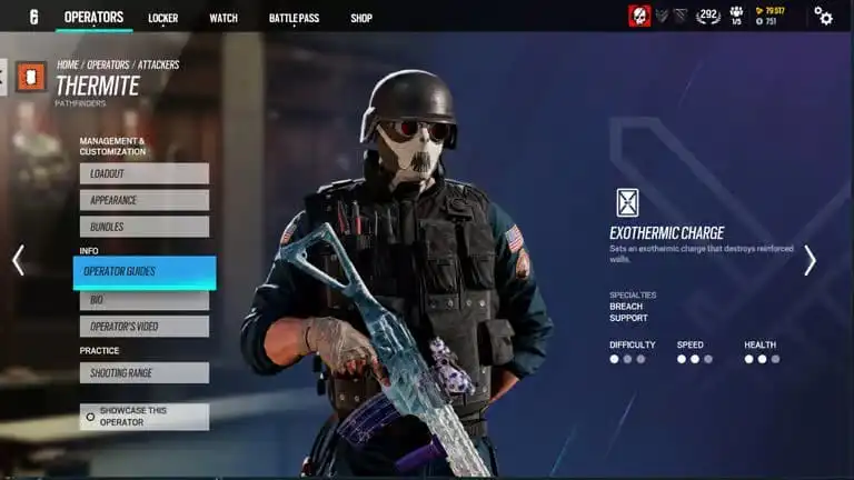 شخصية الثرمايت Thermite