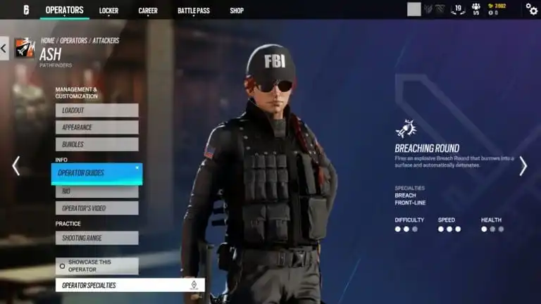 شخصية رماد Ash