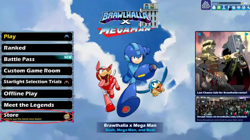 كيفية استرداد رموز Brawlhalla النشطة لشهر مارس 2025