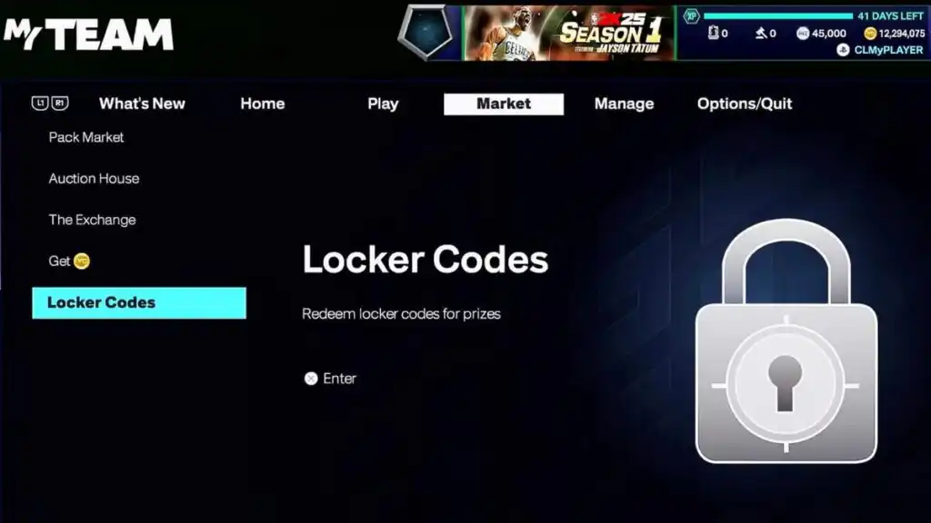 كيفية استرداد رموز NBA 2K25