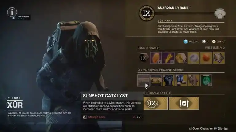 كيفية الحصول على عملات غريبة بسرعة في Destiny 2