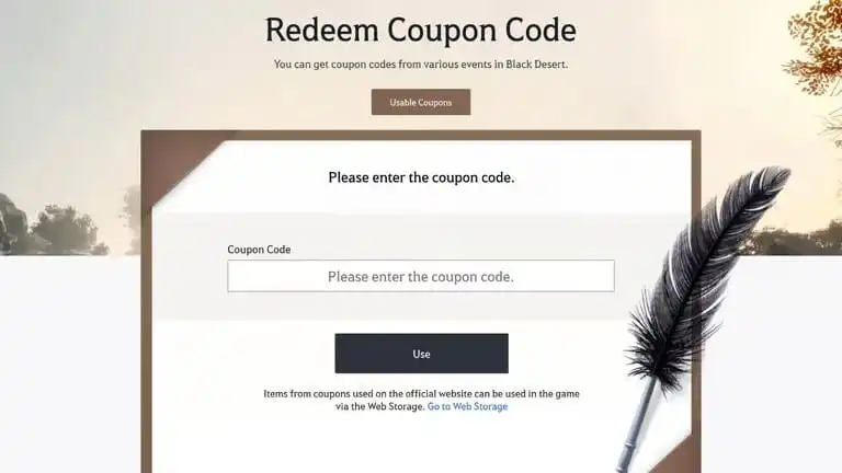 كيفية المطالبة برموز Black Desert Online