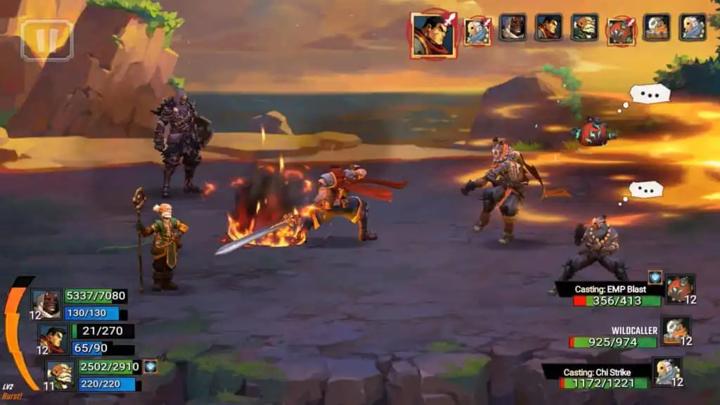 لعبة Battle Chasers Nightwar