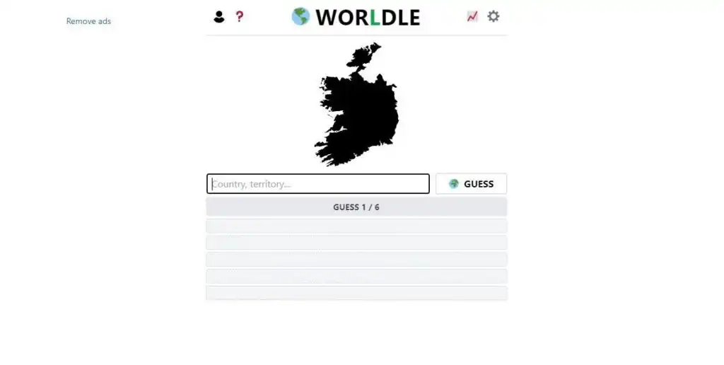 لعبة Worldle