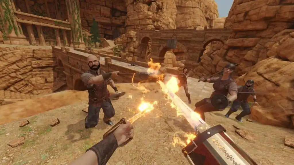 لعبة بليد وسورسي Blade and Sorcery