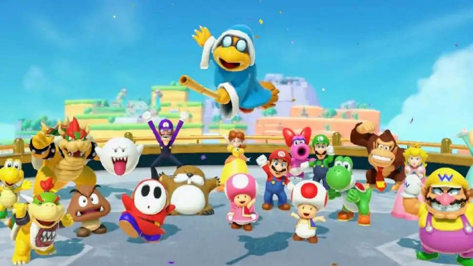 لعبة سوبر ماريو حزب جامبوري Super Mario Party Jamboree