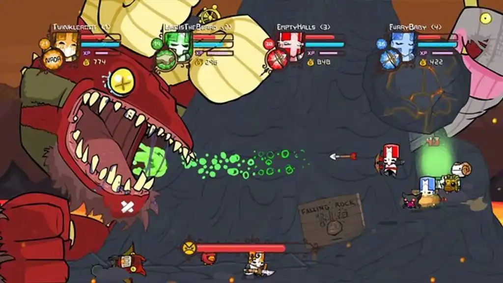 لعبة قلعة كراشرز Castle Crashers