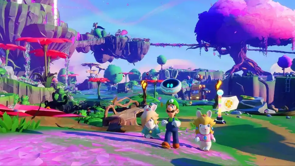 لعبة ماريو + رابيدز شرارات الأمل Mario + Rabbids Sparks of Hope