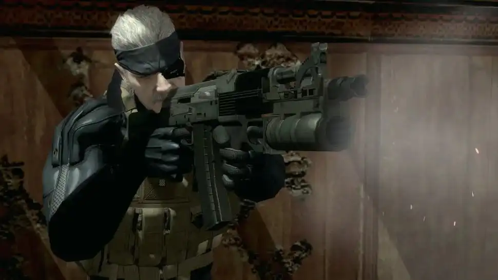 لعبة ميتال جير سوليد 4 بنادق الوطنيين Metal Gear Solid 4 Guns of the Patriots