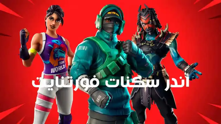 أندر 20 سكن في فورت نايت Fortnite في عام 2025