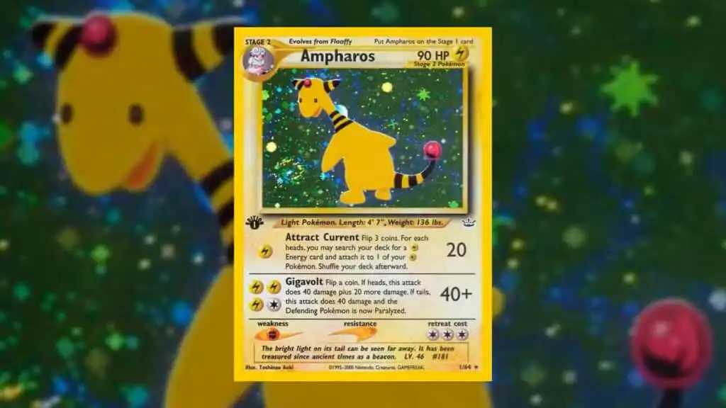 بطاقة أمفاروس Ampharos