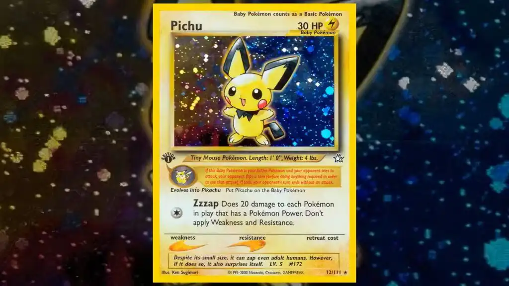 بطاقة بيشو Pichu