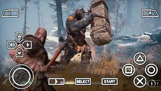 تحميل لعبة God of War Ragnarok PPSSPP