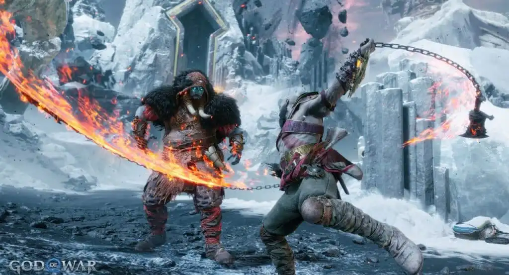 تحميل لعبة God of War Ragnarok PPSSPP