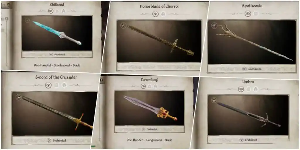 تصنيف أفضل 10 أسلحة في Oblivion Remastered