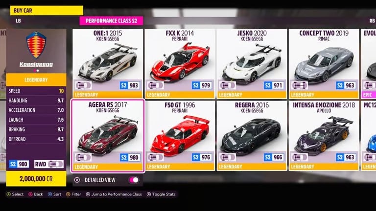 سيارة Koenigsegg Agera RS 2017 (S2)