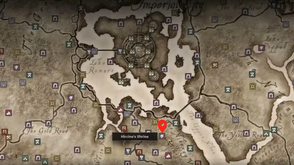 كيفية بدء مهمة ضريح هيرسين في Oblivion Remastered