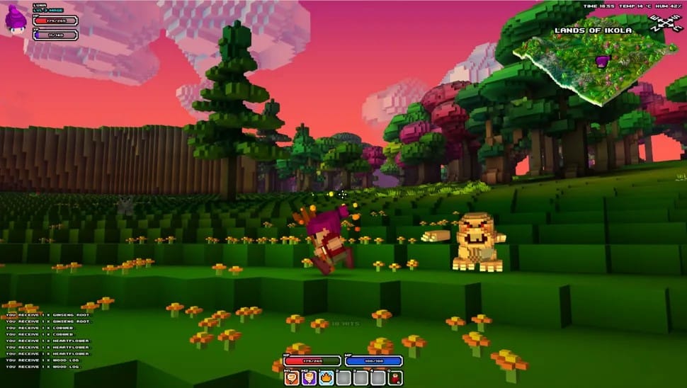 لعبة CubeWorld