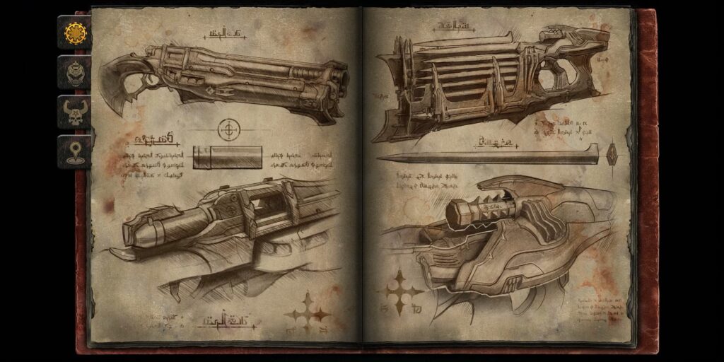 أسلحة من الفئة A في DOOM The Dark Ages
