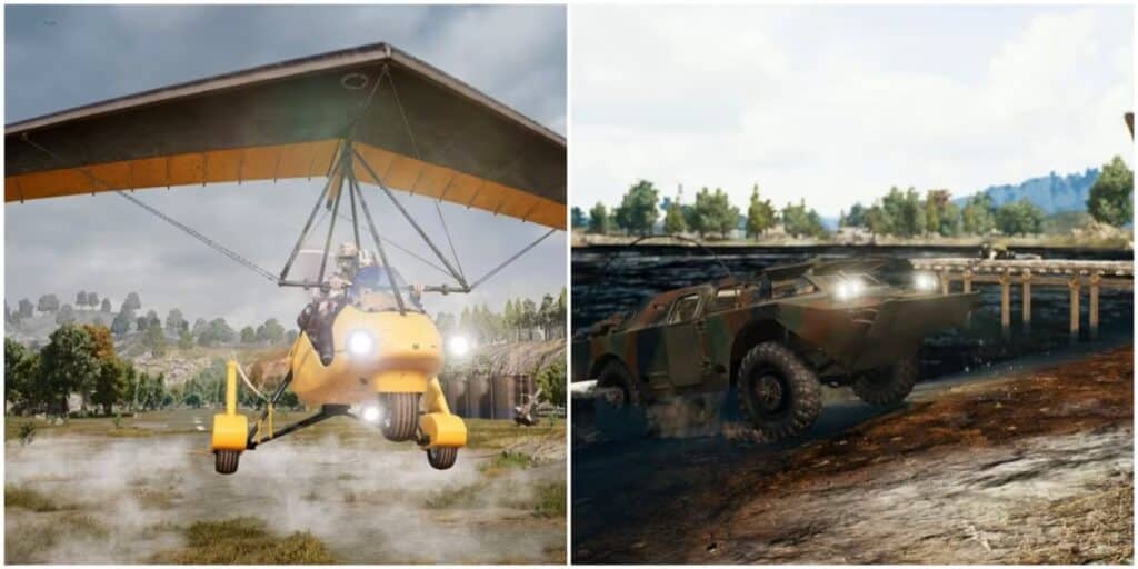 أفضل 7 مركبات و سيارات في ببجي PUBG
