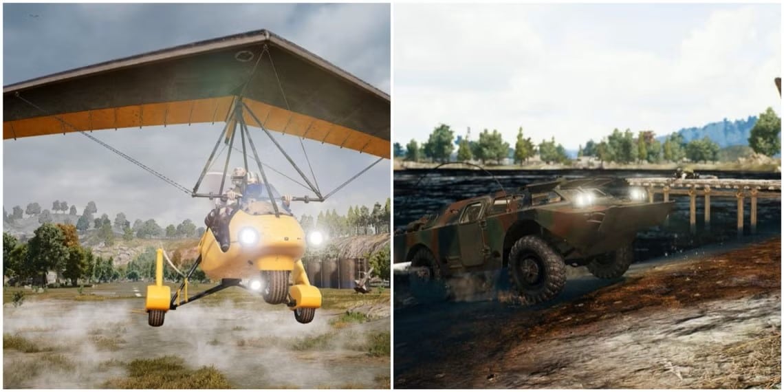 أفضل 7 مركبات و سيارات في ببجي PUBG