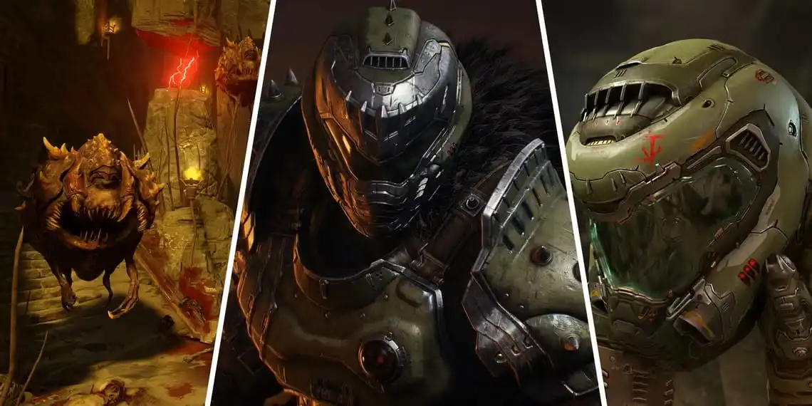 أفضل ألعاب Doom آليات القتال