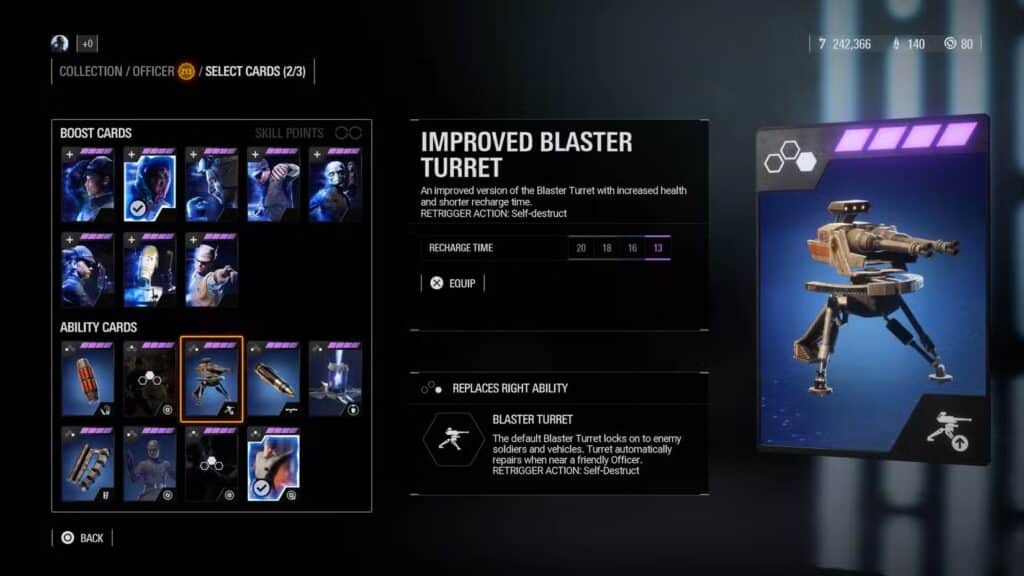 أفضل بطاقات ضابط النجوم في Star Wars Battlefront 2