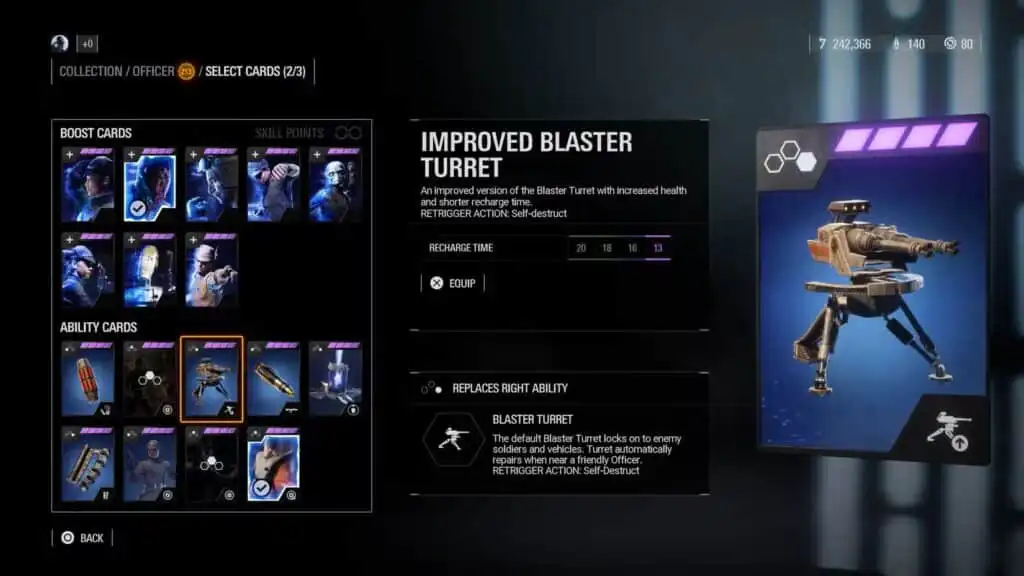 أفضل بطاقات ضابط النجوم في Star Wars Battlefront 2