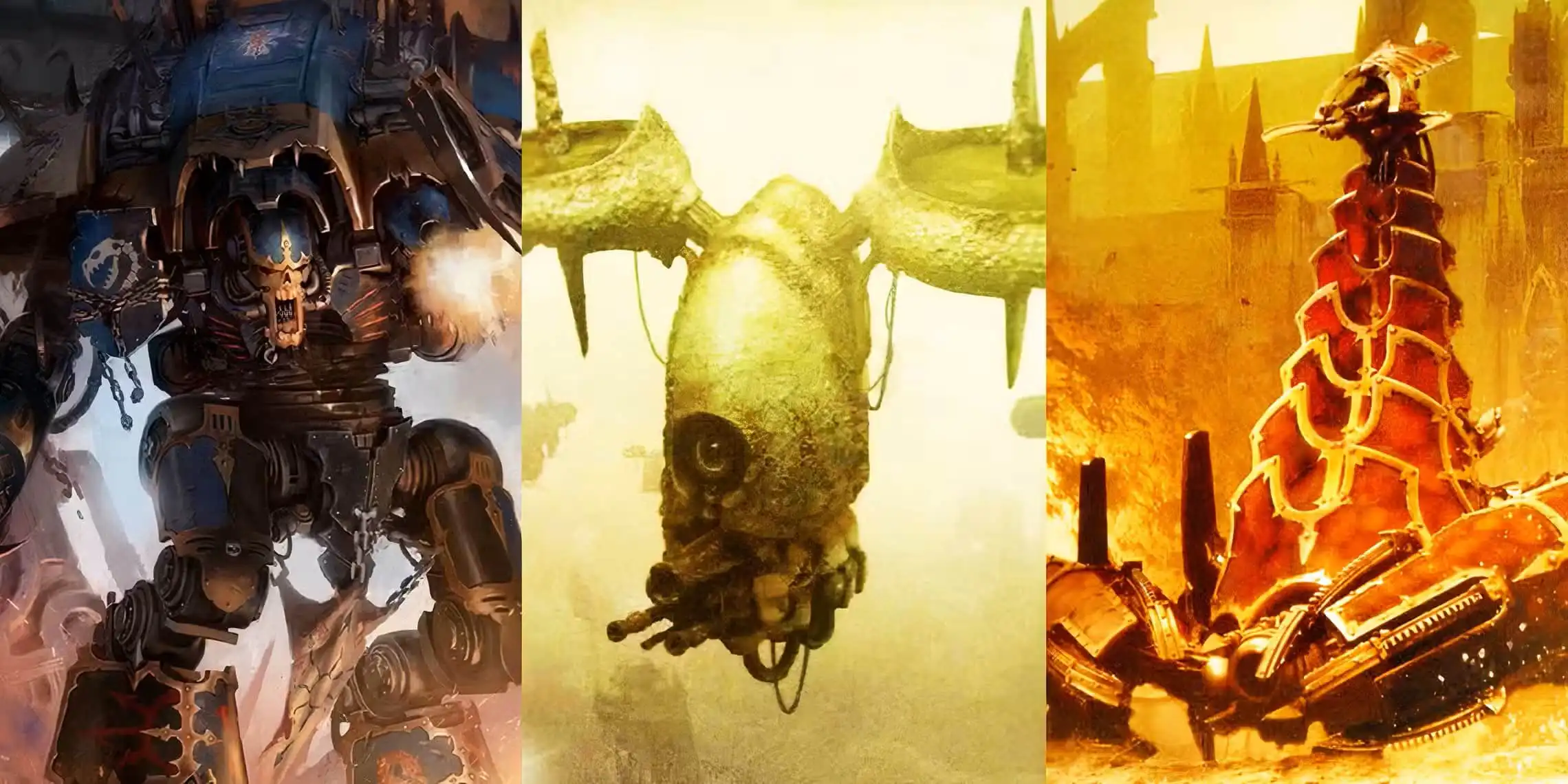 أقوى 10 آلات حرب فوضوية في Warhammer 40k