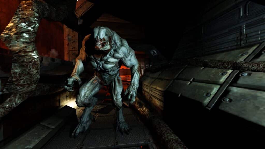 أين يقع DOOM 3 في الجدول الزمني للعبة DOOM؟