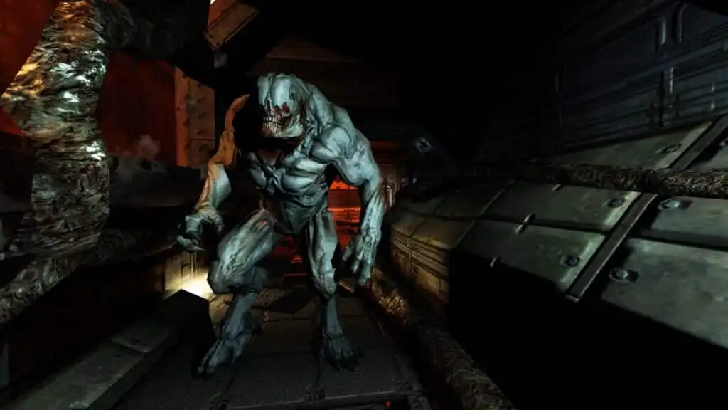 أين يقع DOOM 3 في الجدول الزمني للعبة DOOM؟