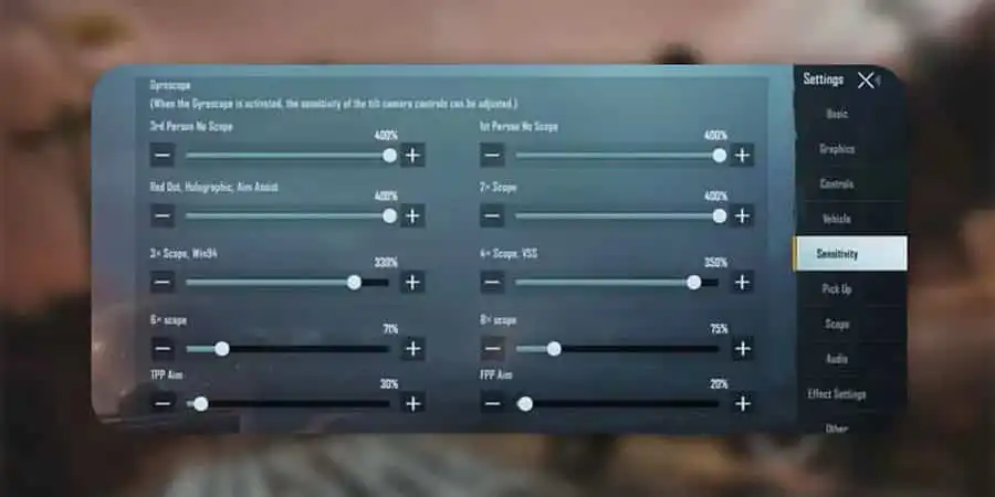 افضل اعدادات الحساسية في ببجي PUBG Mobile