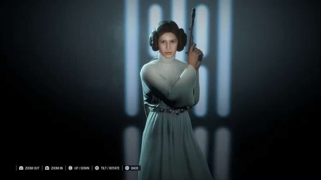البطلة ليا أورجانا Leia Organa