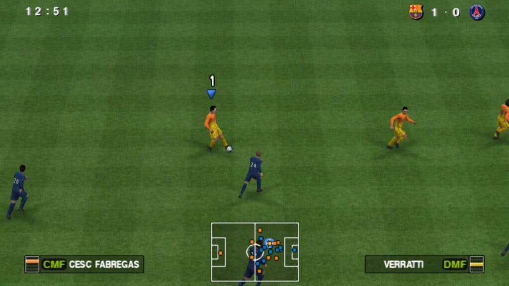 تحميل لعبة PES 2013 PSP مضغوطة بحجم 500 ميجا