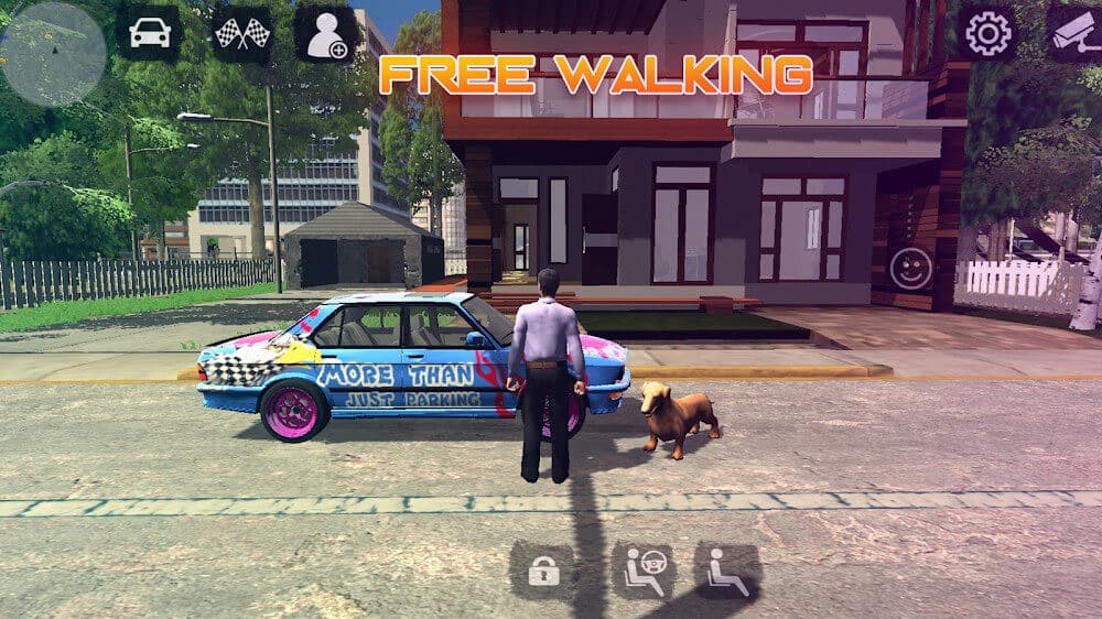 تحميل لعبة car parking مهكرة اخر اصدار للاندرويد APK