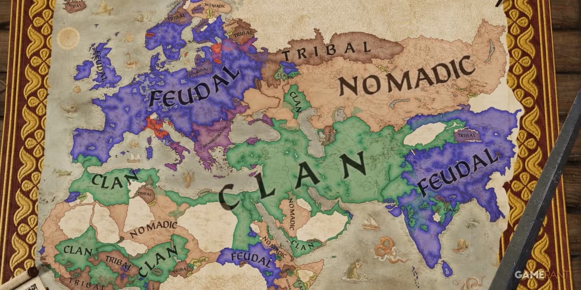 جميع أنواع الحكومات في Crusader Kings 3