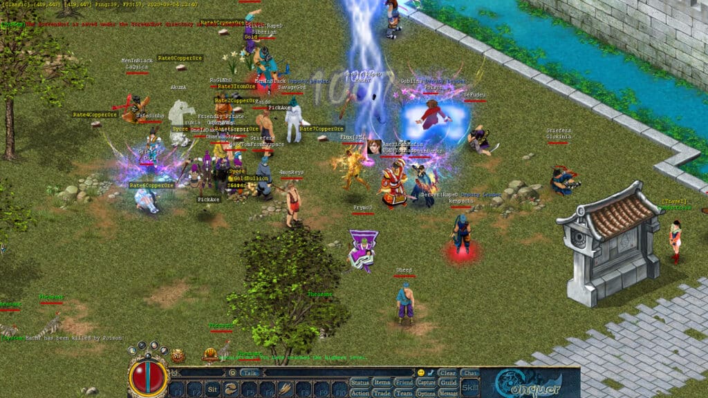 دليل شرح لعبة كونكر Conquer Online