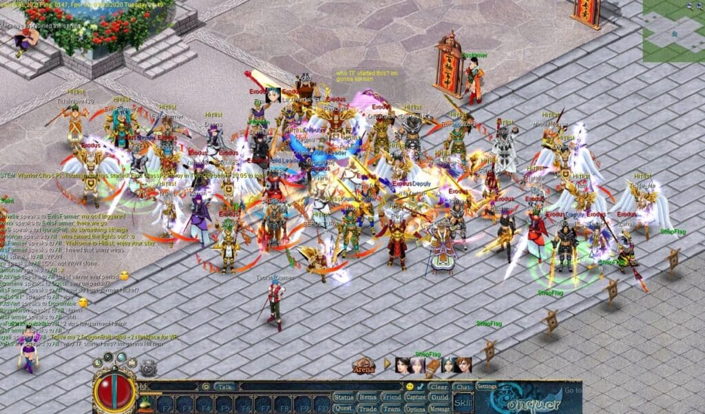 دليل شرح لعبة كونكر Conquer Online