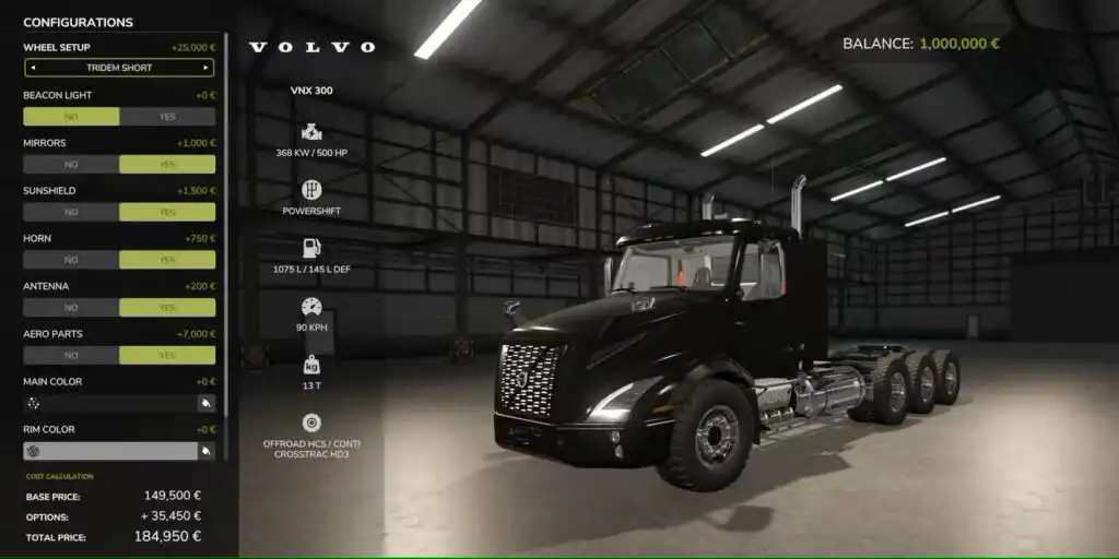 شاحنة Volvo VNX 300