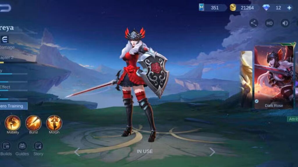 شخصية فريا Freya
