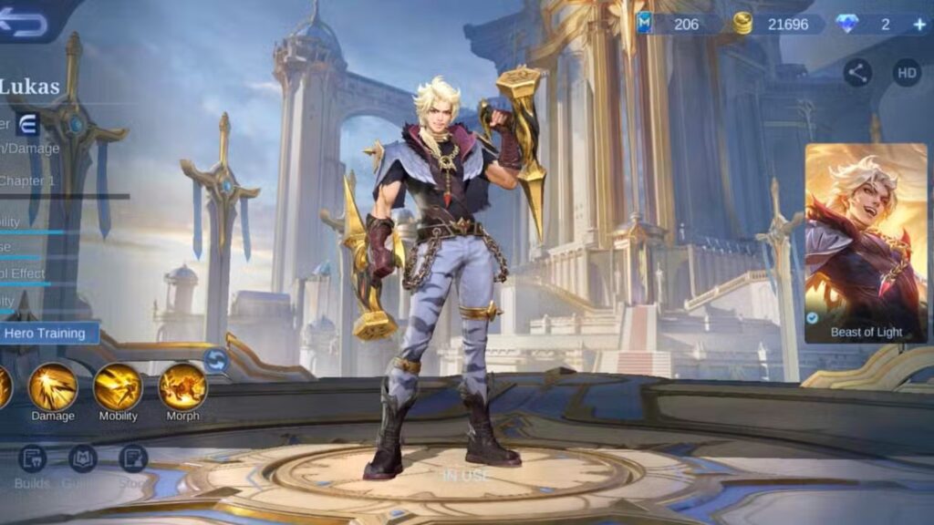 شخصية لوكاس Lukas
