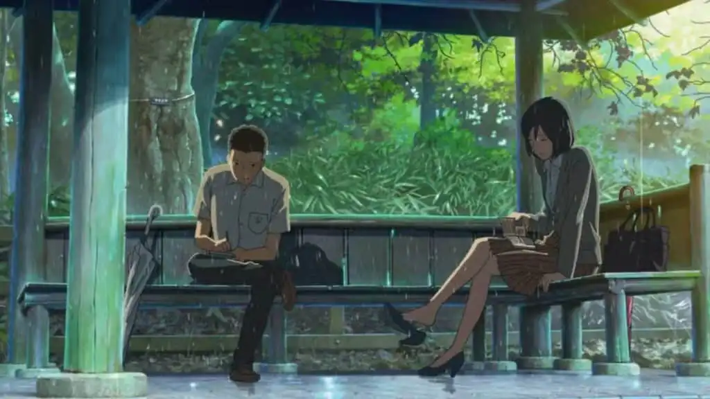 فيلم أنمي حديقة الكلمات The Garden Of Words
