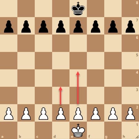 قطع البيادق او الجنود The Pawns